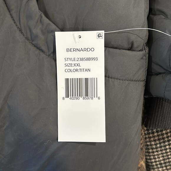 Bernardo long puffer coat - Picture 4 of 8